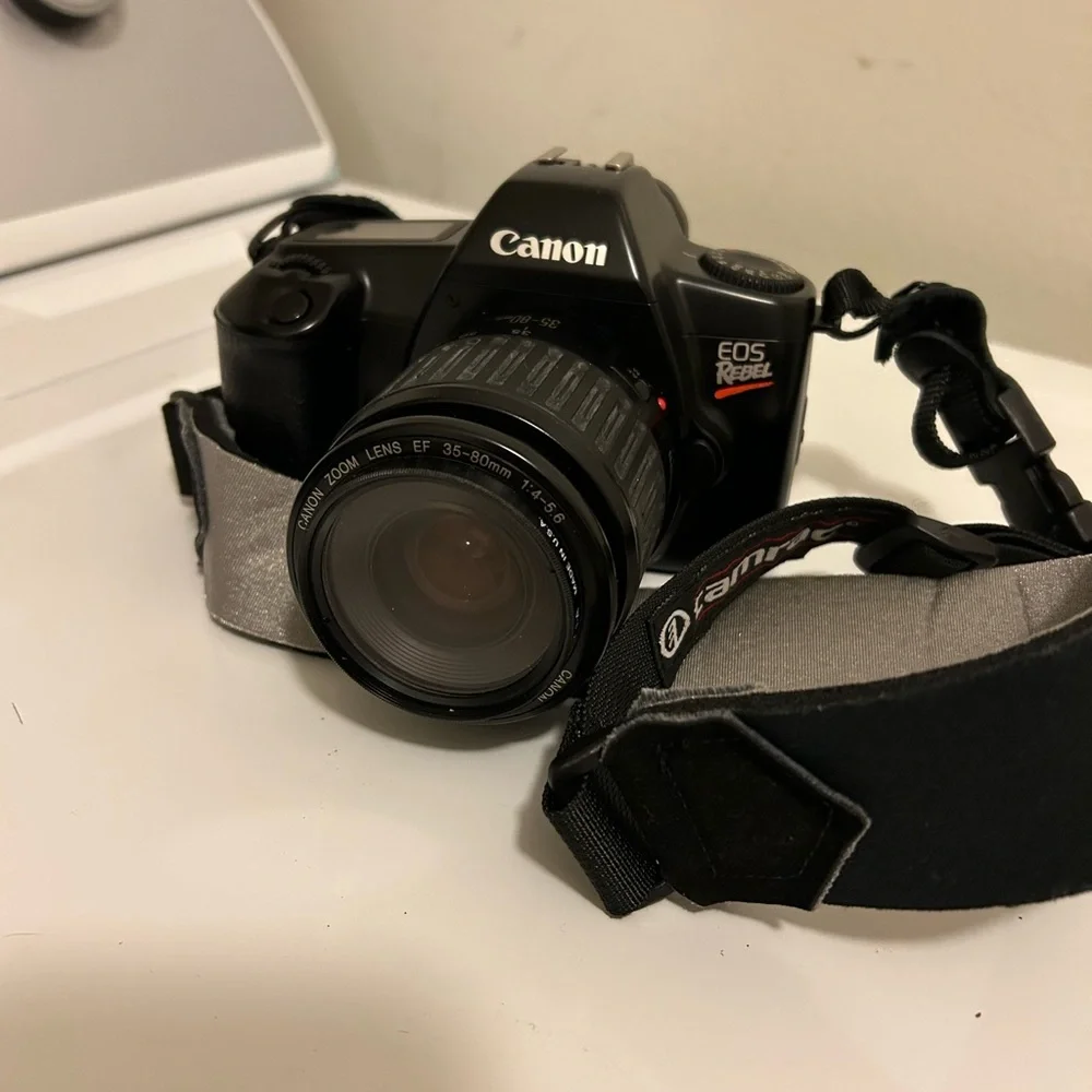 Canon EOS Rebel Black Camera